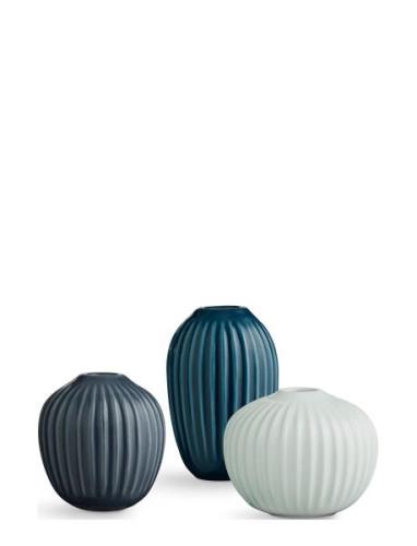 Hammershøi Vase Miniature Grøn 3 Stk. Home Decoration Vases Small Vase...