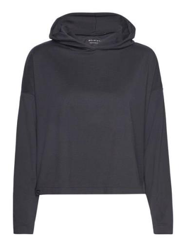 Soft Cropped Hoodie Sport Sweat-shirts & Hoodies Hoodies Black Röhnisc...