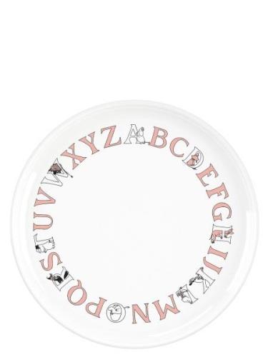 Moomin Abc Tallerken Ø 20 Cm Home Tableware Plates Dinner Plates White...