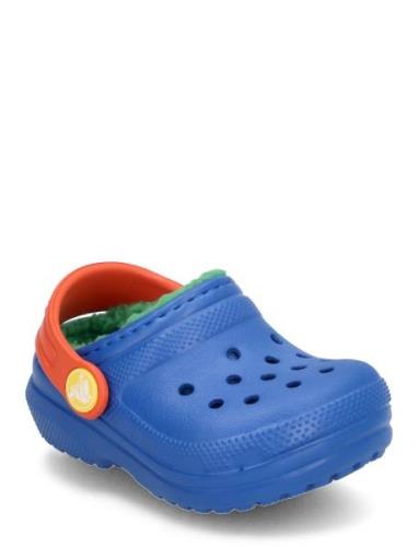 Classic Lined Clog T Shoes Clogs Blue Crocs