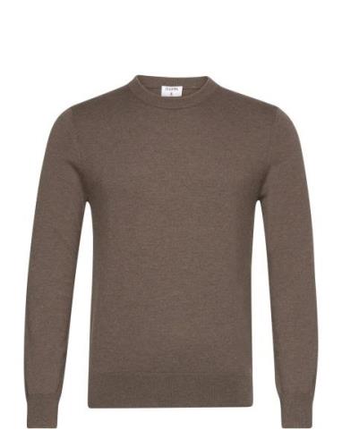 Cotton Merino Sweater Designers Knitwear Round Necks Brown Filippa K