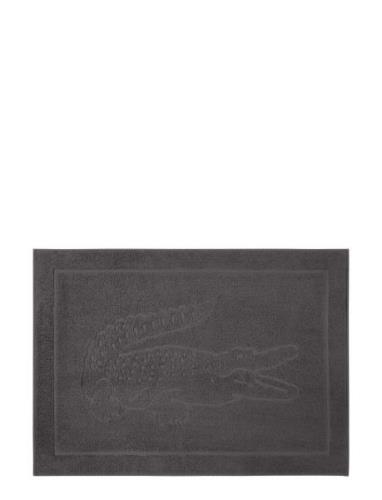 Llacoste Bath Mat Home Textiles Rugs & Carpets Bath Rugs Grey Lacoste ...