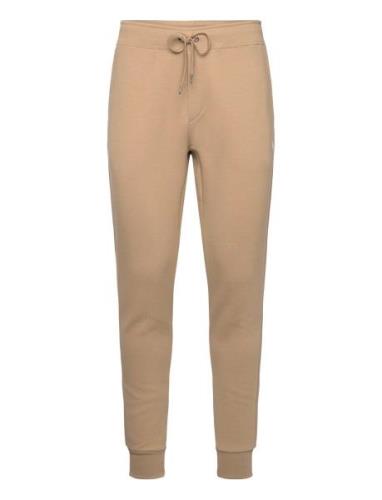 Double-Knit Jogger Pant Bottoms Sweatpants Beige Polo Ralph Lauren