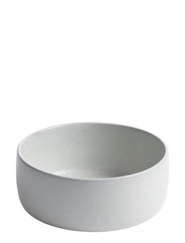 Raw Arctic White - Skål Høj 1 Stk D19,5 X H8 Cm Home Tableware Bowls &...