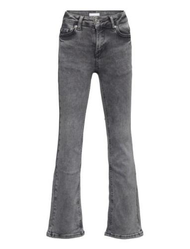 Texas Low Flare Grey Bottoms Jeans Regular Jeans Grey Grunt