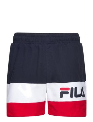 Langula Beach Shorts Sport Swimshorts Blue FILA