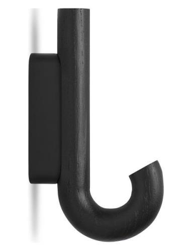 Hook Hanger Mini Black Oak/Black Home Storage Hooks & Knobs Hooks Blac...