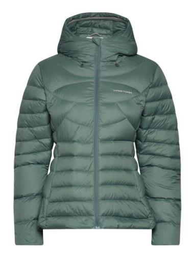 Sanne Down Jacket Sport Jackets Padded Jacket Green Kari Traa