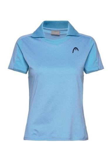 Padel Tech Polo Shirt Women Sport T-shirts & Tops Polos Blue Head