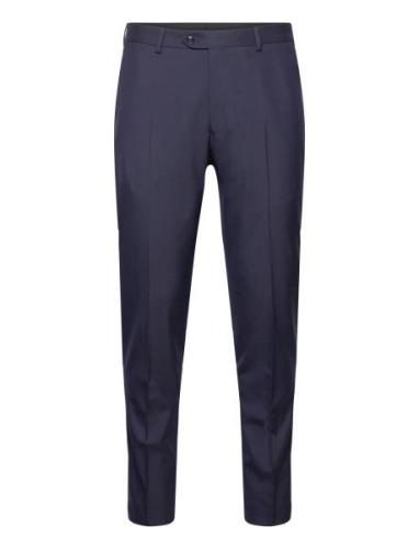 Denz Trousers Designers Trousers Formal Navy Oscar Jacobson