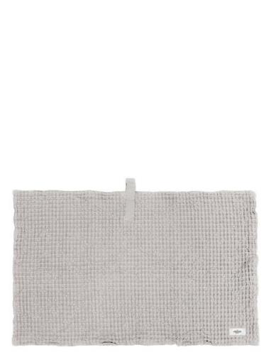 Big Waffle Bath Mat Home Textiles Rugs & Carpets Bath Rugs Grey The Or...