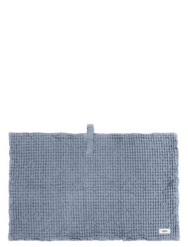 Big Waffle Bath Mat Home Textiles Rugs & Carpets Bath Rugs Blue The Or...