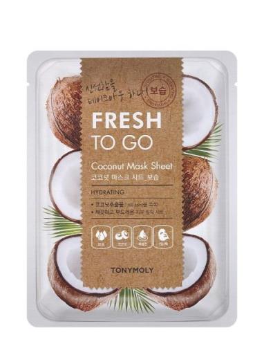 Tonymoly Fresh To Go Coconut Mask Sheet Beauty Women Skin Care Face Ma...