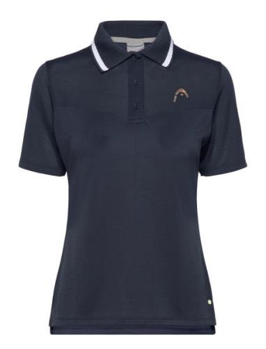 Performance Polo Shirt Women Sport T-shirts & Tops Polos Navy Head