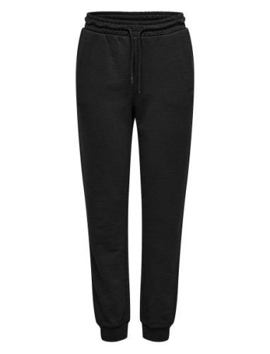 Onpmelina Life Mw Slim Swt Cuff Pnt Noos Sport Sweatpants Black Only P...