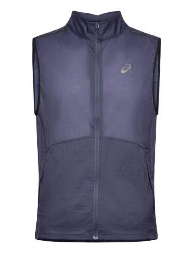 Metarun Packable Gilet Sport Vests Blue Asics