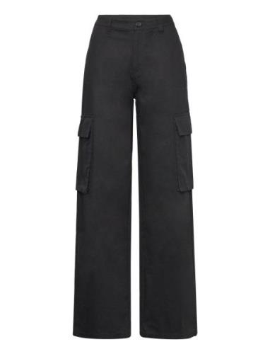 Cargo Trousers Bottoms Trousers Cargo Pants Black Rosemunde