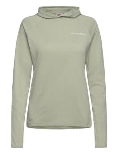 Sanne Sunshirt Sport Sweat-shirts & Hoodies Hoodies Green Kari Traa