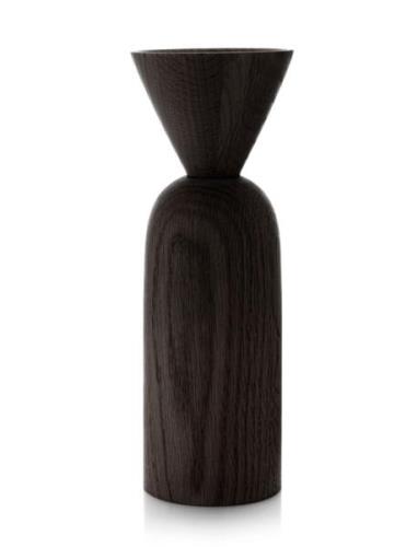 Shape, C Vase Home Decoration Vases Small Vases Brown Applicata