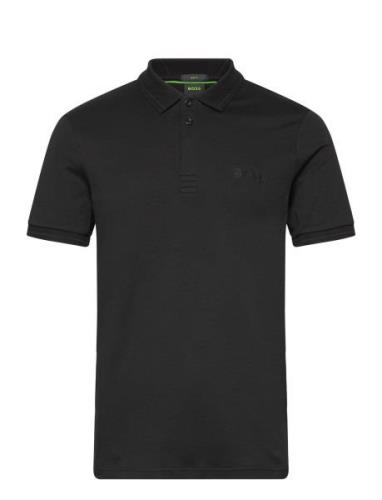 Paule 1 Sport Polos Short-sleeved Black BOSS