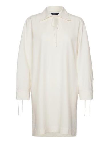 Relaxed Popver Tunic Tops Tunics Cream GANT