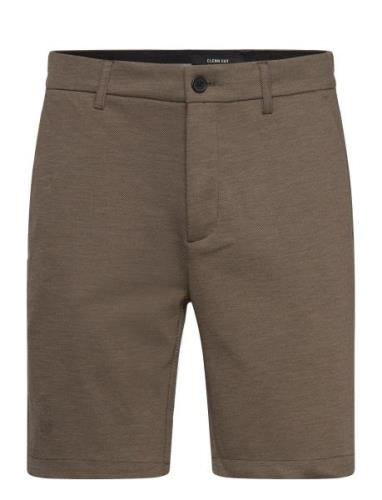 Milano Brendon Jersey Shorts Bottoms Shorts Chinos Shorts Brown Clean ...