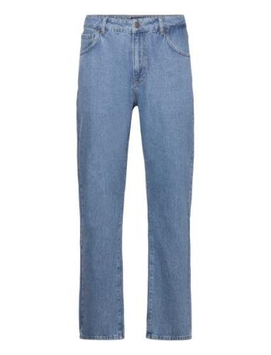 Curt Casual Blue Wash Denim Bottoms Jeans Relaxed Blue Lexington Cloth...