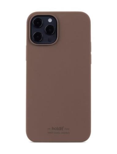 Silic Case Iph 12/12Pro Mobiltilbehør-covers Ph Cases Brown Holdit