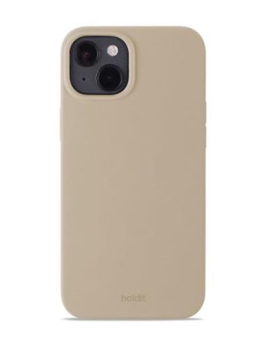 Silic Case Iph 14 Plus Mobiltilbehør-covers Ph Cases Beige Holdit