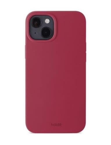 Silic Case Iph 15 Plus Mobiltilbehør-covers Ph Cases Red Holdit