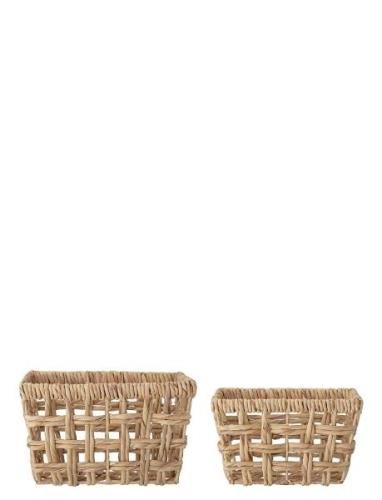 Saime Basket Home Storage Storage Baskets Beige Bloomingville