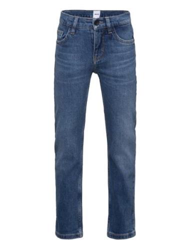 Denim Trousers Bottoms Jeans Regular Jeans Blue BOSS