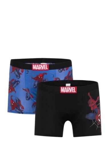 Boxer 2 Pack Spiderman Night & Underwear Underwear Underpants Multi/pa...