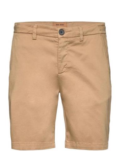 Hunt Soft String Shorts Bottoms Shorts Chinos Shorts Beige Mos Mosh Ga...