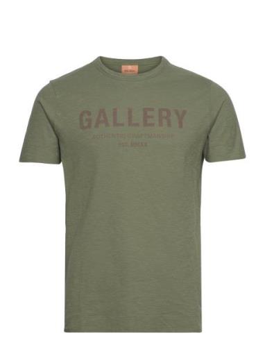 Mmgjack Tee Tops T-shirts Short-sleeved Khaki Green Mos Mosh Gallery