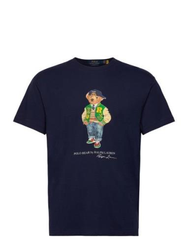 Classic Fit Polo Bear Jersey T-Shirt Tops T-shirts Short-sleeved Navy ...