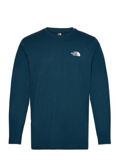 M L/S Simple Dome Tee Sport T-shirts Long-sleeved Blue The North Face