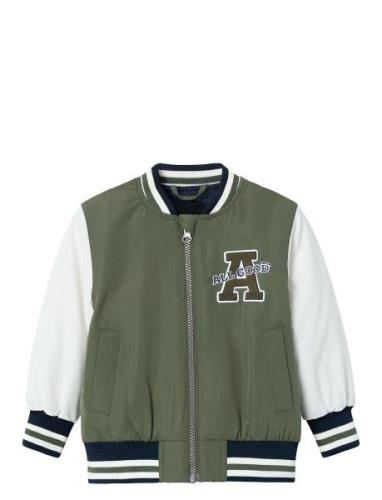 Nknmain Bomber Jacket Pb Bomberjakke Green Name It