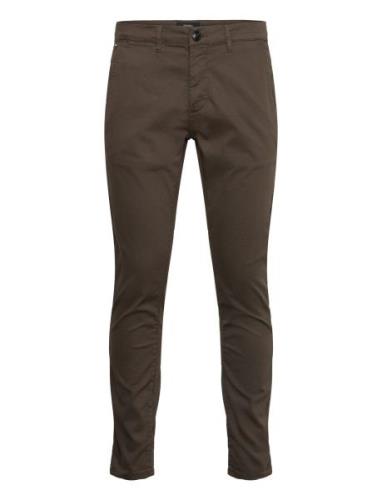 Paul K3280 Dale Chino Bottoms Trousers Chinos Brown Gabba