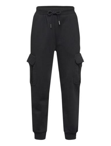 Trousers Jogger Cargo Bottoms Sweatpants Black Lindex