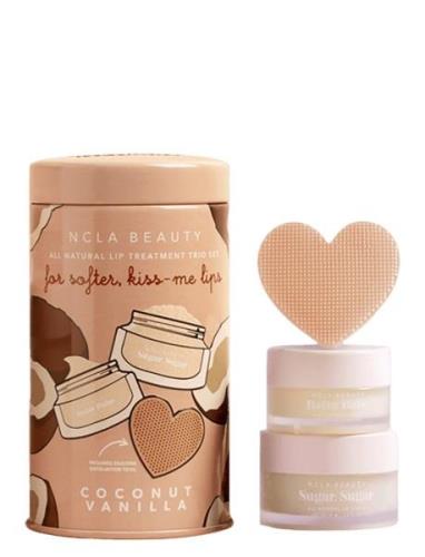 Coconut Vanilla Lip Care Value Set Leppebehandling Nude NCLA Beauty