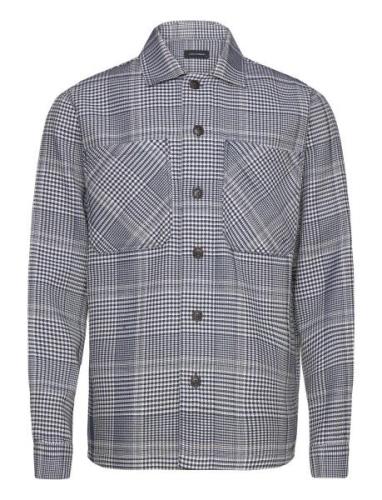 Dominic Overshirt Tops Overshirts Blue Clean Cut Copenhagen