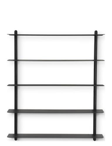 Nivo Shelf E Home Furniture Shelves Black Gejst