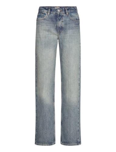 Trouser Denim Sia Mid Blue Bottoms Jeans Straight-regular Blue Lindex