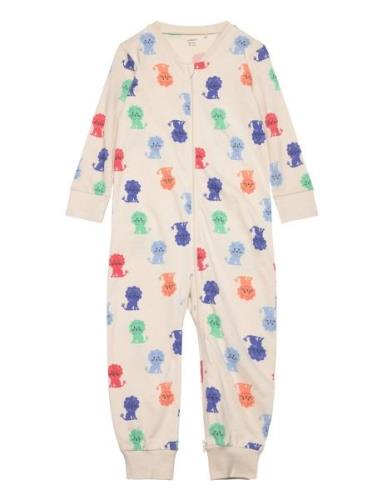 Pyjamas Lions Sitting Pyjamas Sie Jumpsuit Multi/patterned Lindex