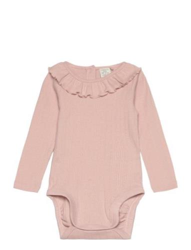 Body Drop Needle Collar Bodies Long-sleeved Pink Lindex