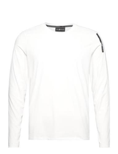 Spray Technical Ls Tee Sport T-shirts Long-sleeved White Sail Racing