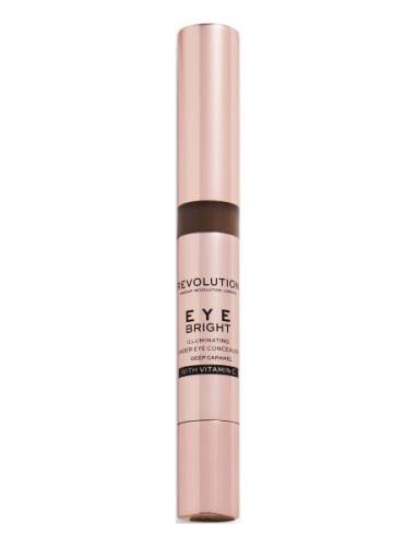 Revolution Bright Eye Concealer Deep Caramel Concealer Sminke Makeup R...