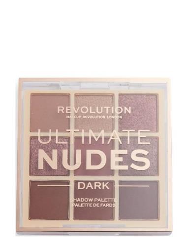 Revolution Ultimate Nudes Eyeshadow Palette Dark Øyenskygge Palett Smi...