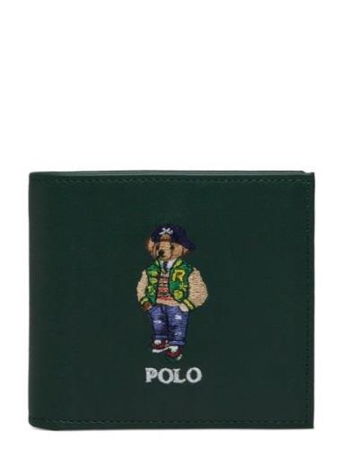 Polo Bear Leather Billfold Coin Wallet Accessories Wallets Classic Wal...